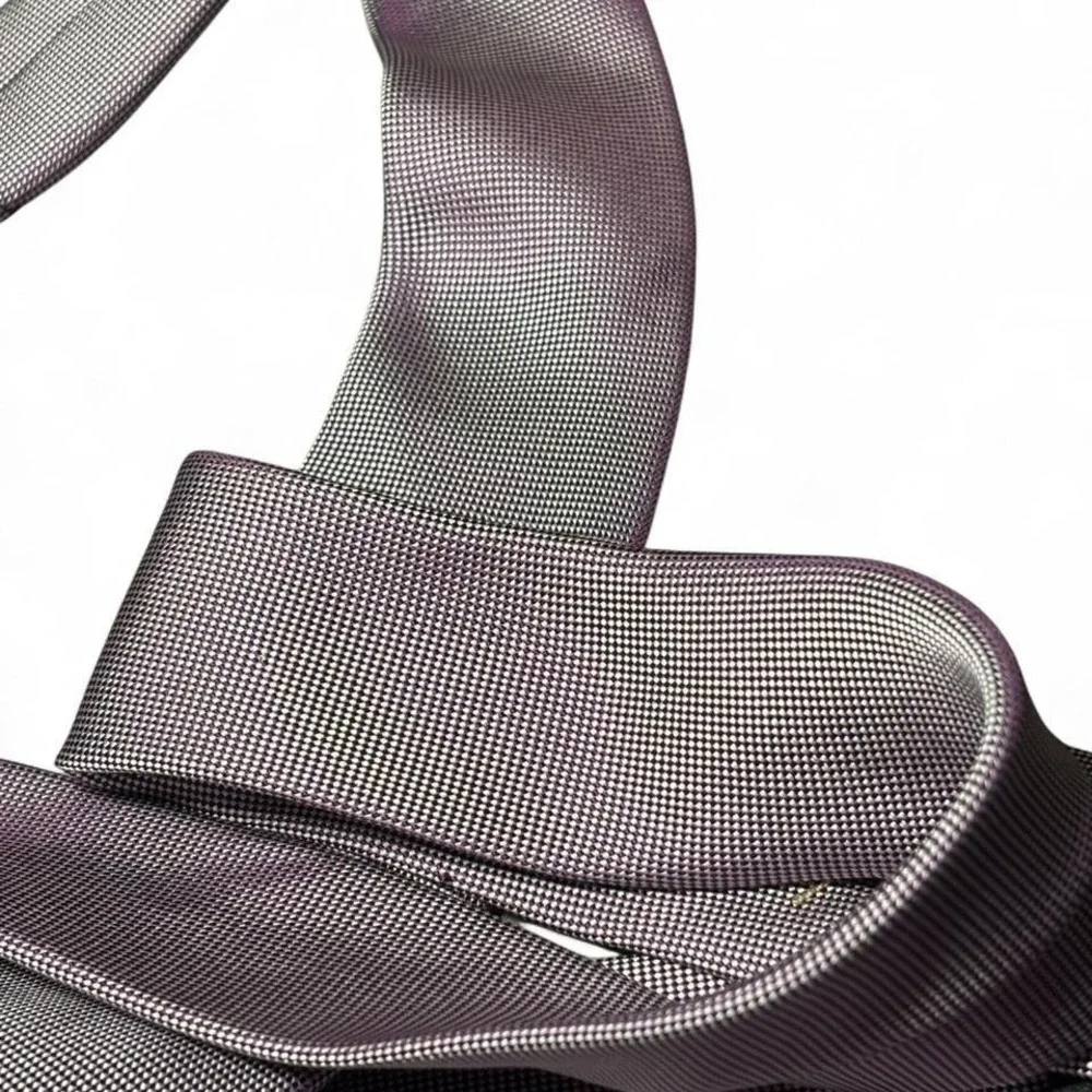 Versace Purple Black Tie Luxury‎ Royalty Professional Loyalty Classic Office